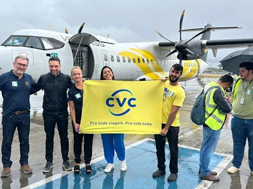 CVC expande voos fretados para Porto Seguro