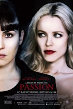 Poster for Passion, starring Noomi Rapace and Rachel McAdams, Released ...