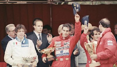 F1 champion Ayrton Senna remembered on Imola track 30 years after his death during the San Marino GP