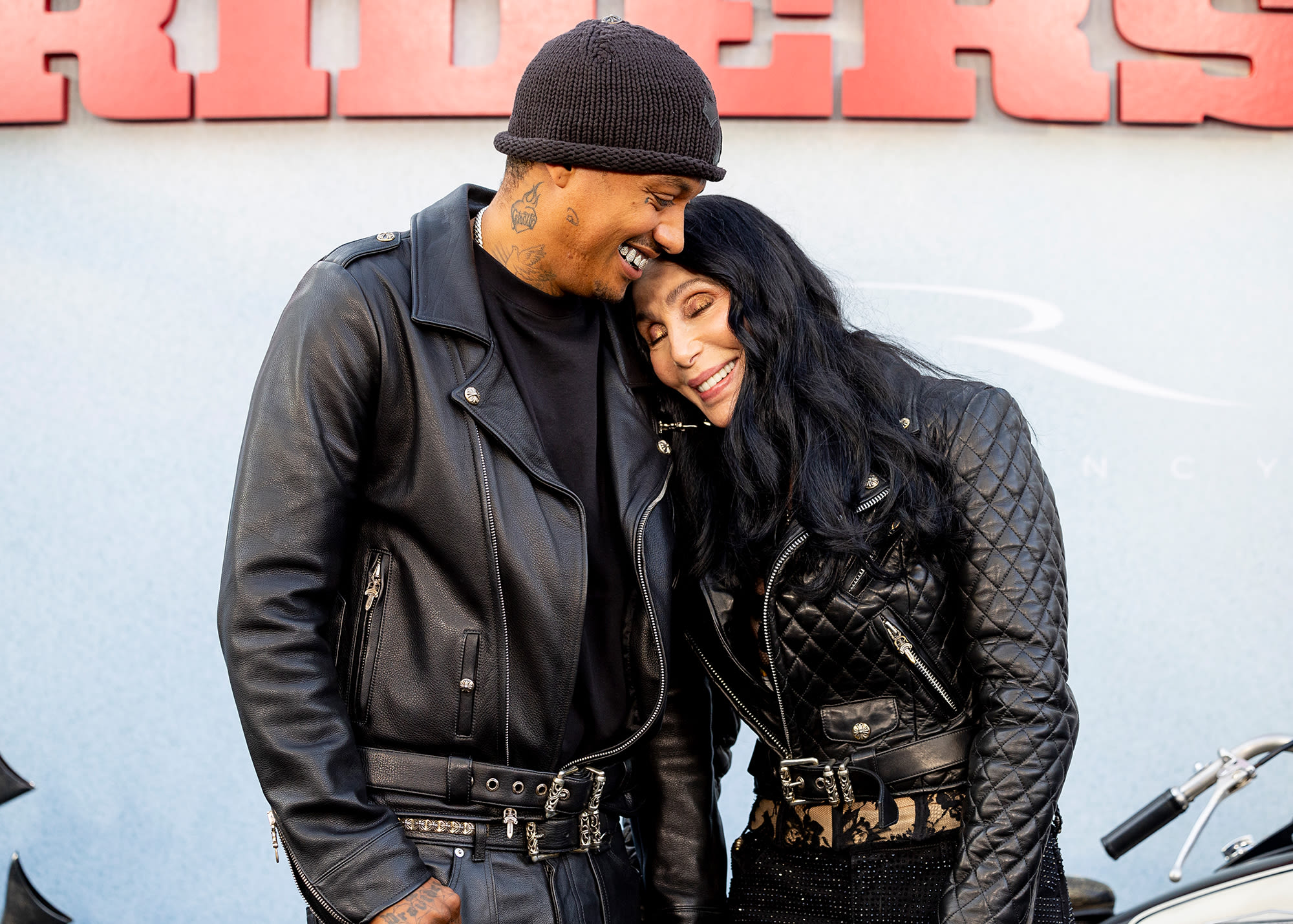 Cher and Boyfriend Alexander ‘AE’ Edwards Get Cozy at ‘The Bikeriders’ Premiere in Los Angeles