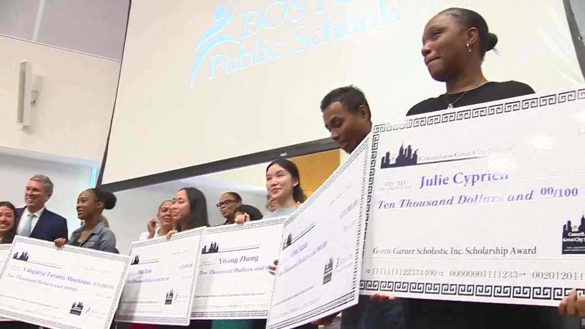 6 Boston students vying for $10K scholarship receive big surprise