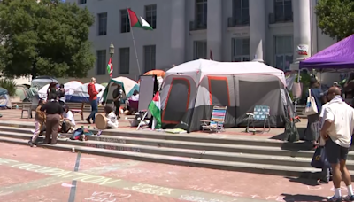 As arrests, tensions rise at other schools, UC Berkeley Gaza protest encampment still peaceful