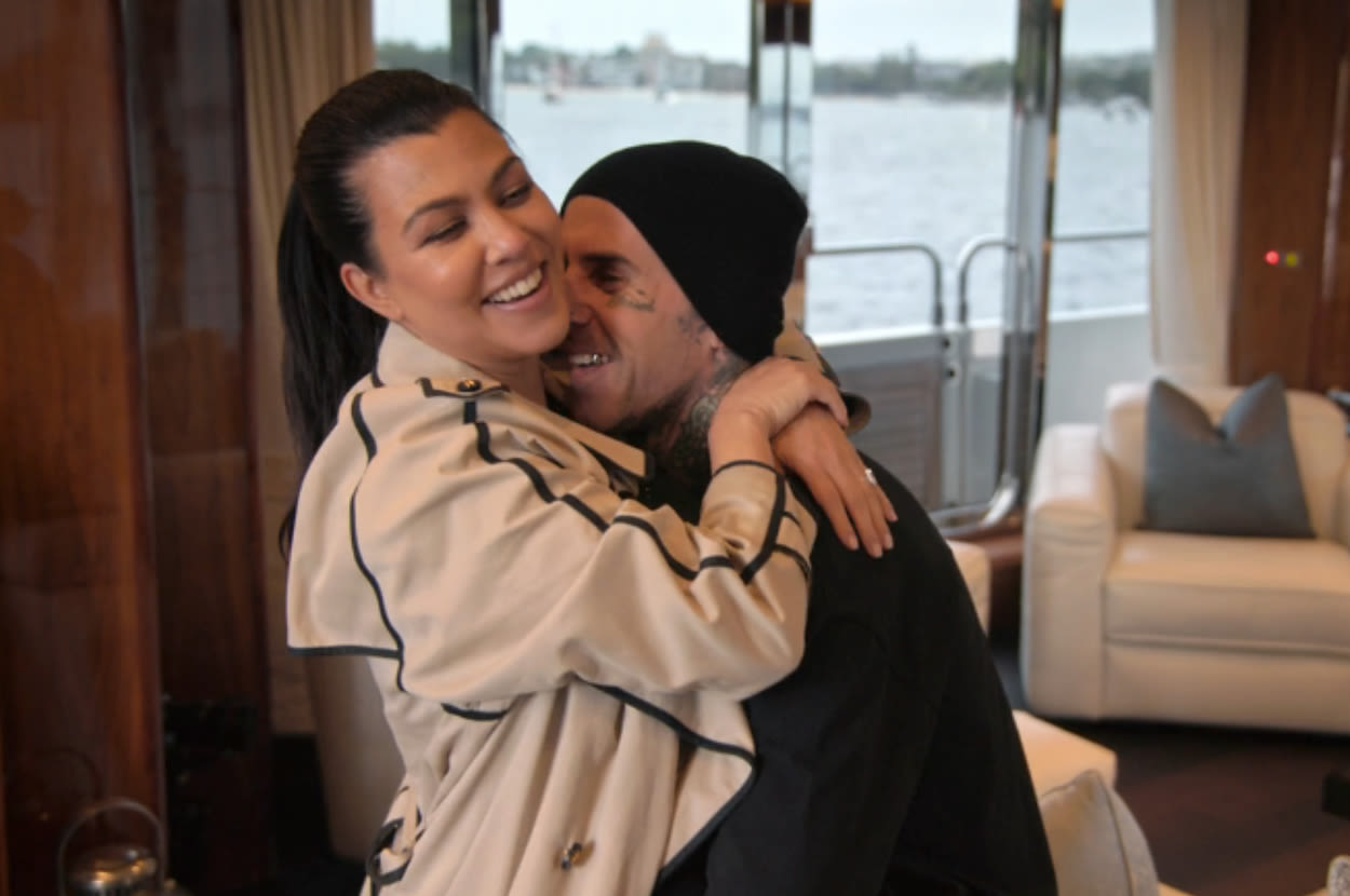 Reign Disick Called Out Kourtney Kardashian And Travis Barker's PDA On "The Kardashians," And It's Pretty Funny