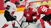 Canada suffers SO loss to Swiss at hockey worlds, will play Sweden for bronze