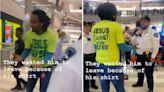 Security guard calls mall visitor’s ‘Jesus Saves’ shirt offensive, Minnesota video shows