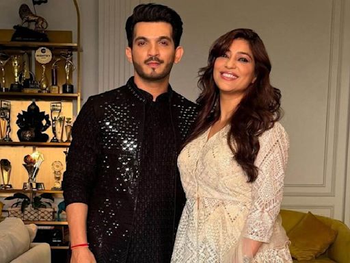 Arjun Bijlani gushes over wife Neha Swami as she cheers for him on Laughter Chefs; drops aww-adorable video