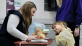 Pre-Nursing students take care of some cuddly patients