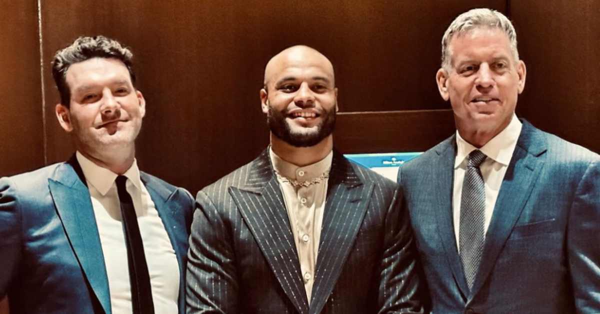 'THE QUARTERBACKS!' Dallas Cowboys Photo of Troy Aikman, Dak Prescott, Tony Romo Goes Viral - LOOK