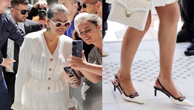 Selena Gomez’s Roger Vivier Slingbacks Bring Retro Inspiration to Cannes Film Festival 2024