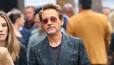 Robert Downey Jr. Isn't Afraid of a Wide-Legged Suit
