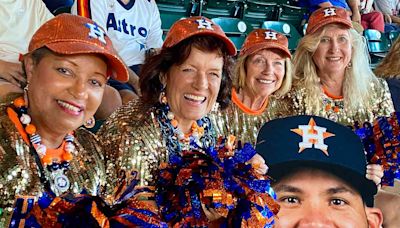 Longtime Girlfriends Bring Sparkle to Houston Astros Games: Meet the Glitter Babes!