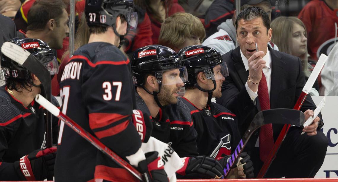 Are the Hurricanes, coach Rod Brind’Amour at a contract impasse? Here’s what we know