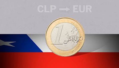 Chile: cotización de cierre del euro hoy 29 de mayo de EUR a CLP