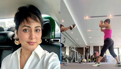 Hina Khan kickboxes less than a week after her breast cancer surgery, we ask experts if that’s ideal