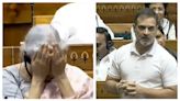 Nirmala Sitharaman's Facepalm Moment During Rahul Gandhi's Lok Sabha Speech Goes Viral