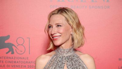 Cate Blanchett Wore a Barely-There Crop Top Made Completely Out of Chains