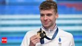 Paris 2024: Leon Marchand - First male swimmer since Michael Phelps to win four individual gold medals in single edition of the Olympics | Paris Olympics 2024 News - Times of India