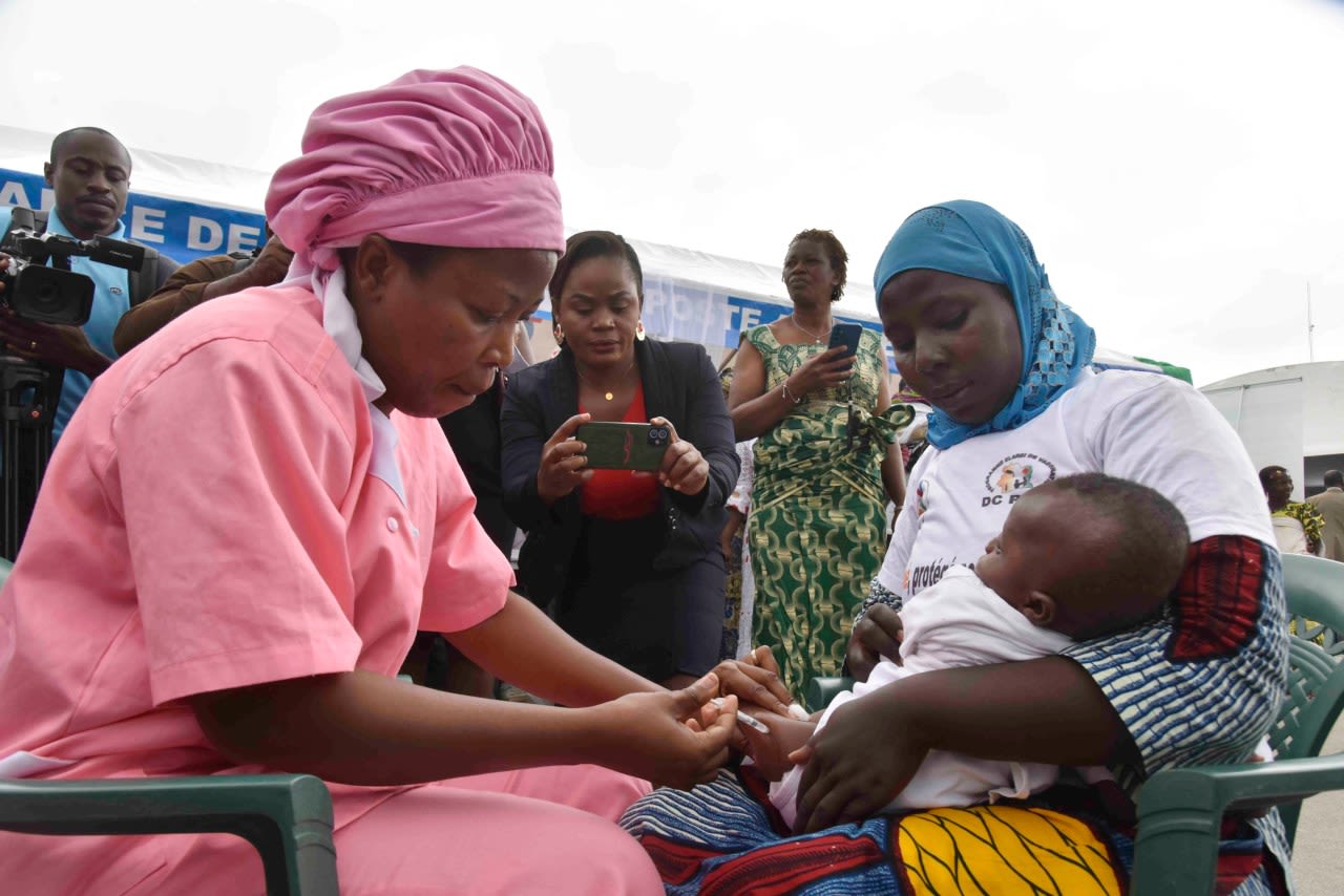 A ‘new era’ in malaria control has begun with a vaccination campaign for children in Ivory Coast