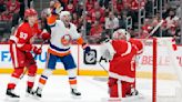 Brock Nelson scores twice and Islanders beat Red Wings 5-3 to snap Detroit's 6-game winning streak