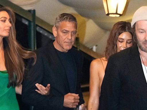 George and Amal Clooney, Joel Edgerton and Christine double date