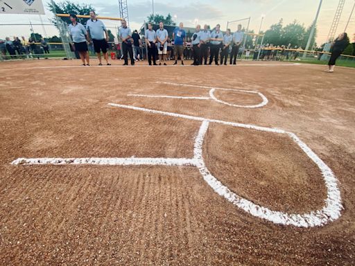 Umpires honour one of their own who died at area tournament