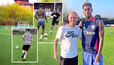 Meet the private coach and ex-Man Utd working with Rashford and legend's son