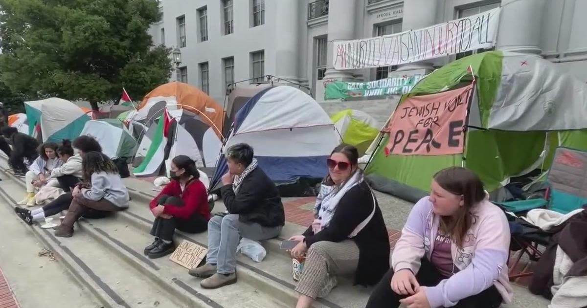 UC Berkeley students vow they won't leave campus pro-Palestinian protest until they get results