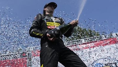 Colton Herta dominates chaotic Honda Indy Toronto to earn 1st win of season | CBC Sports