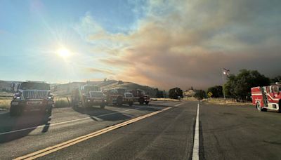 Wind-driven Ridge Fire forces evacuations in Lake, Colusa counties; 2,500 acres burned