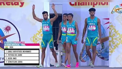 India's 4x400m mixed relay team wins gold at Asian Relay Championships but fails to qualify for Paris Olympics