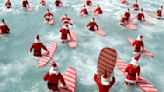 SantaCon South? Hundreds of Red-Suited Santas Will Surf the Atlantic in Florida Today