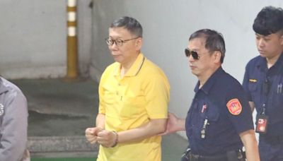 柯文哲提訊3hrs還押北所 媒體問了這題目？他收起笑容嚴肅不理