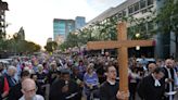 Good Friday observed in Stations of the Cross procession down Sarasota's Main Street