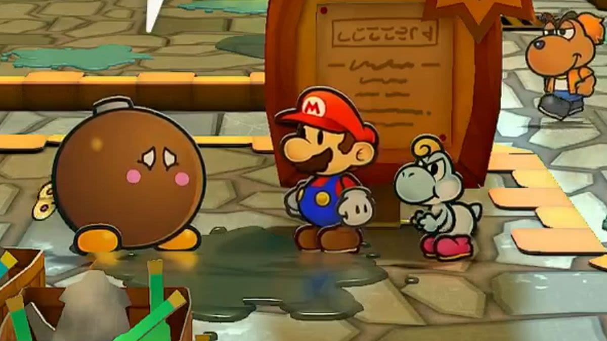 20 years later, Paper Mario: The Thousand Year door is calling Switch players out for cheating in the RPG's lottery, just like the original GameCube version