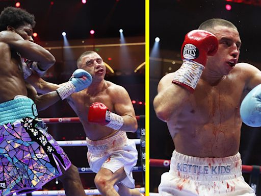 'Mini Mike Tyson' left with blood pouring from nose in win over Ray Ford