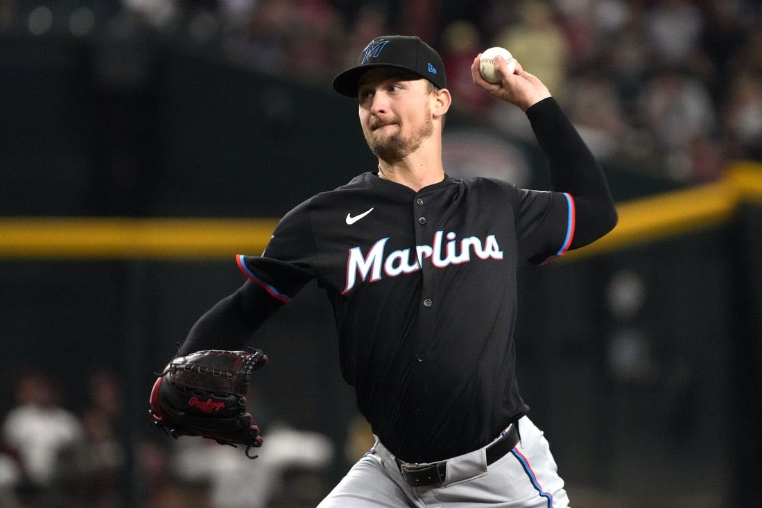 Deadspin | Braxton Garrett tosses shutout to lead Marlins past D-backs