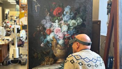 Long-lost French painting now at National Gallery in Washington for restoration