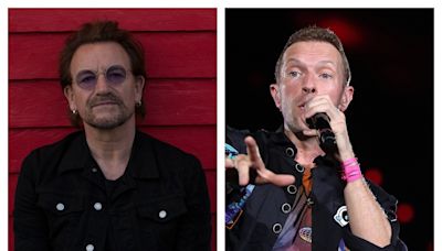 Bono: ‘É óbvio que o Coldplay não é uma banda de rock’