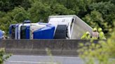Section of M18 motorway in Clare closed off due to turned over lorry - Homepage - Western People