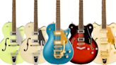 NAMM 2024: “Uncompromising Gretsch power and fidelity in stunning style”: Electromatic series expanded with fresh finishes and ltd edition Pristine models