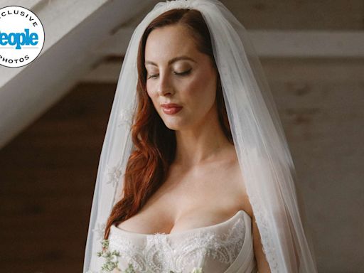 Eva Amurri Claps Back at Critics 'Scandalized' by Her Breasts in Bustier Wedding Dress: See Her Response