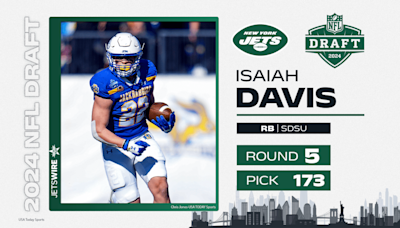 Jets select South Dakota State RB Isaiah Davis at pick No. 173