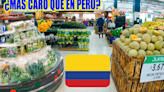 Peruano viaja a Colombia para comparar precios de alimentos: "Definitivamente, Perú es más barato"