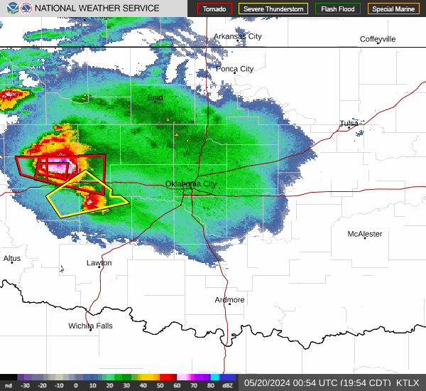 Severe weather risk continues in Oklahoma Saturday evening as major tornado threat fizzles