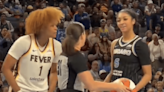 Angel Reese and NaLyssa Smith hilariously waved off a ref who was concerned about their trash talk