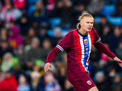 Erling Haaland edging closer to a first World Cup with Norway