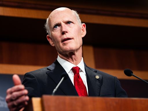 Sen. Rick Scott says he'll run to be next Senate Republican leader