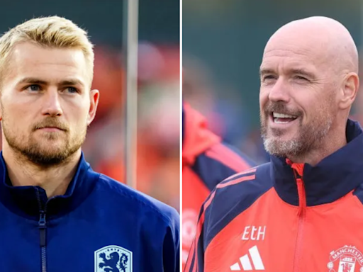 Erik ten Hag speaks out on Man Utd bid to sign Matthijs de Ligt