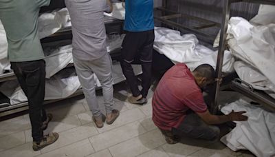 Israeli airstrike kills at least 27 people at school complex near Khan Younis, Gaza Health Ministry says