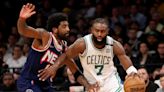 Celtics star, NBPA VP Jaylen Brown thinks Kyrie Irving's reinstatement requirements are too harsh